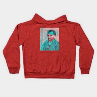 Van Gogh Interactive Red&Blue Filter T-Shirt Kids Hoodie